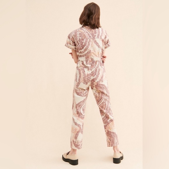 We The Free Marci Printed Coverall Free People - Picture 3 of 16